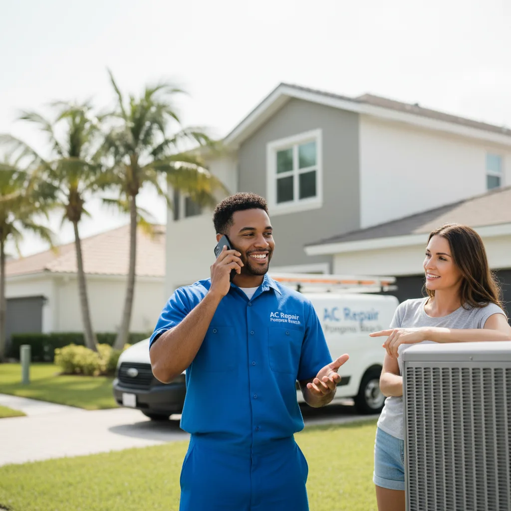 AC Repair Pompano Beach customer support in Attica